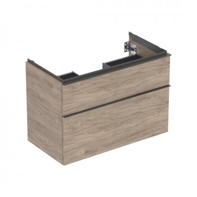 Geberit iCon szafka podumywalkowa 88,8 cm 2 szuflady wisząca orzech hickory 502.305.JR.1