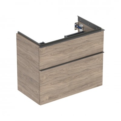 Geberit iCon szafka podumywalkowa 74 cm 2 szuflady wisząca 502.308.JR.1