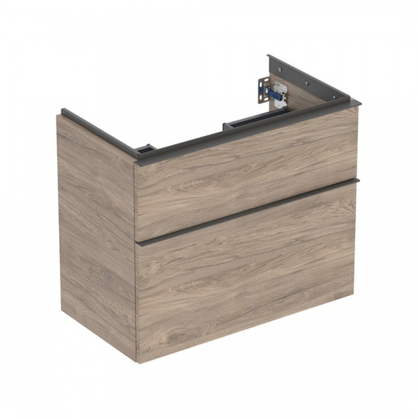 Geberit iCon szafka podumywalkowa 74 cm 2 szuflady wisząca 502.308.JR.1