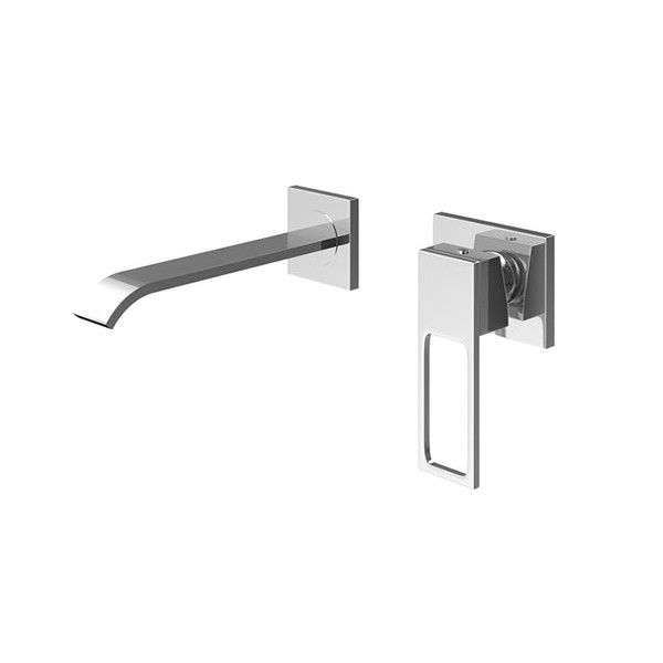 Kohlman Nexen-S bateria umywalkowa podtynkowa 2-otworowa wylewka 17 cm SQW180U