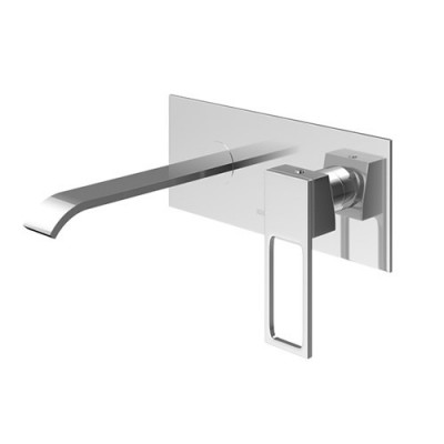 Kohlman Nexen-S bateria umywalkowa podtynkowa 2-otworowa wylewka 17 cm SQW185U