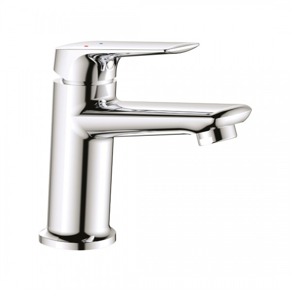 Deante Sano bateria umywalkowa stojąca chrom BLN_020M