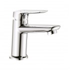 Deante Sano bateria umywalkowa stojąca chrom BLN_020M