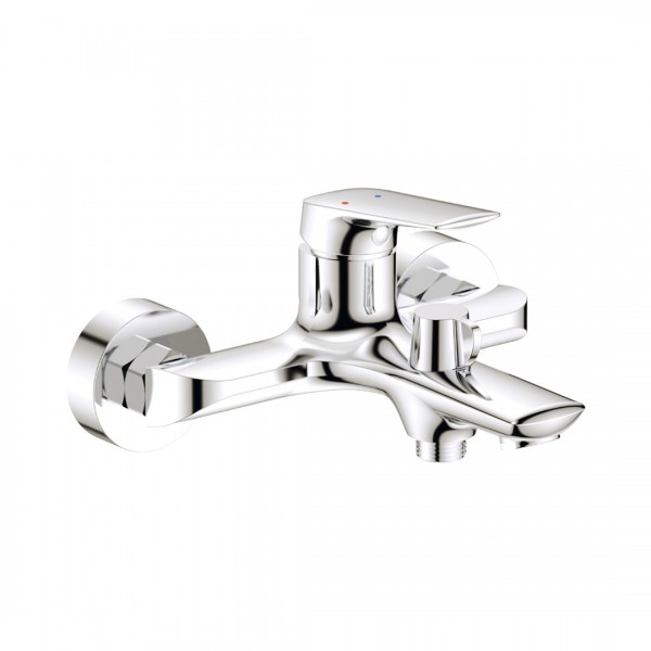 Deante Sano bateria wannowa ścienna chrom BLN_010M