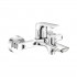 Deante Sano bateria wannowa ścienna chrom BLN_010M