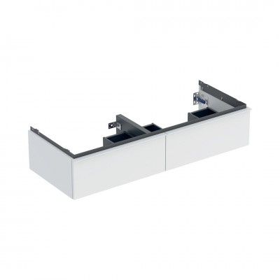 Geberit iCon szafka podumywalkowa 118,4 cm 2 szuflady wisząca biały mat 502.314.01.3