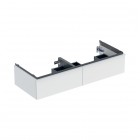 Geberit iCon szafka podumywalkowa 118,4 cm 2 szuflady wisząca biały mat 502.314.01.3
