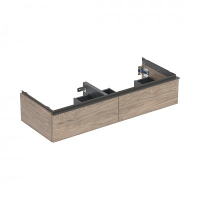Geberit iCon szafka podumywalkowa 118,4 cm 2 szuflady wisząca orzech hickory 502.314.JR.1
