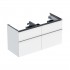 Geberit iCon szafka podumywalkowa 118,4 cm 4 szuflady wisząca biały połysk/chrom 502.309.01.2