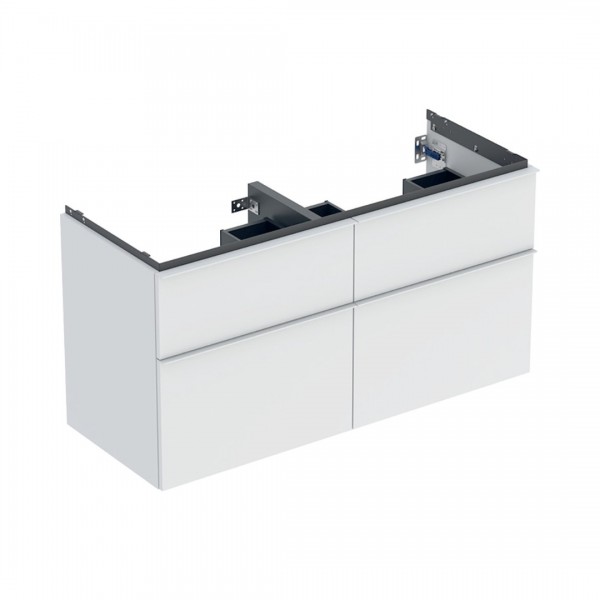 Geberit iCon szafka podumywalkowa 118,4 cm 4 szuflady wisząca biały mat 502.309.01.3