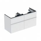 Geberit iCon szafka podumywalkowa 118,4 cm 4 szuflady wisząca biały mat 502.309.01.3