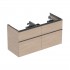 Geberit iCon szafka podumywalkowa 118,4 cm 4 szuflady wisząca dąb 502.309.JH.1