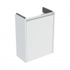 Geberit Selnova Compact szafka podumywalkowa 45,7 cm 1 drzwi wisząca biały połysk 504.072.00.1