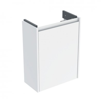 Geberit Selnova Compact szafka podumywalkowa 45,7 cm 1 drzwi wisząca biały połysk 504.072.01.1