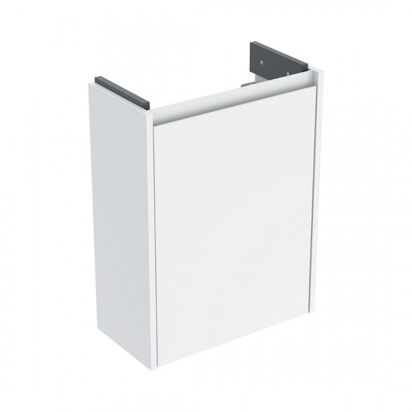 Geberit Selnova Compact szafka podumywalkowa 45,7 cm 1 drzwi wisząca biały połysk 504.072.01.1
