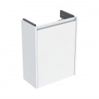 Geberit Selnova Compact szafka podumywalkowa 45,7 cm 1 drzwi wisząca biały połysk 504.072.01.1