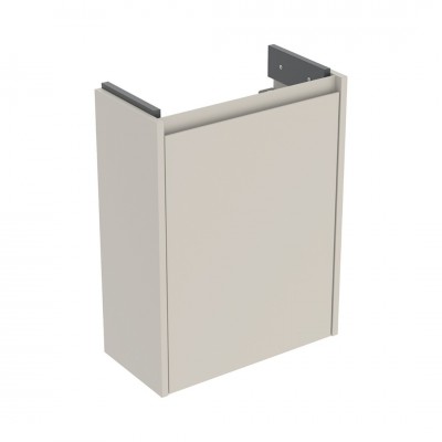 Geberit Selnova Compact szafka podumywalkowa 45,7 cm 1 drzwi wisząca szary piaskowy mat 504.072.DB.1
