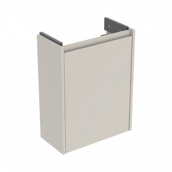 Geberit Selnova Compact szafka podumywalkowa 45,7 cm 1 drzwi wisząca szary piaskowy mat 504.072.DB.1