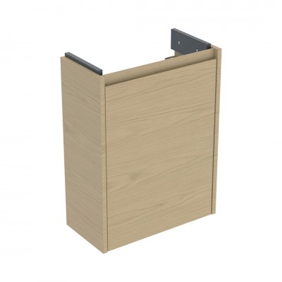 Geberit Selnova Compact szafka podumywalkowa 45,7 cm 1 drzwi wisząca dąb 504.072.PS.1