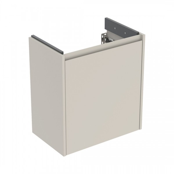 Geberit Selnova Compact szafka podumywalkowa 55 cm 1 drzwi wisząca szary piaskowy mat 504.074.DB.1