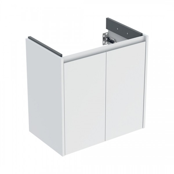 Geberit Selnova Compact szafka podumywalkowa 59,1 cm 2 drzwi wisząca biały mat 504.075.00.1
