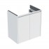 Geberit Selnova Compact szafka podumywalkowa 59,1 cm 2 drzwi wisząca biały mat 504.075.00.1