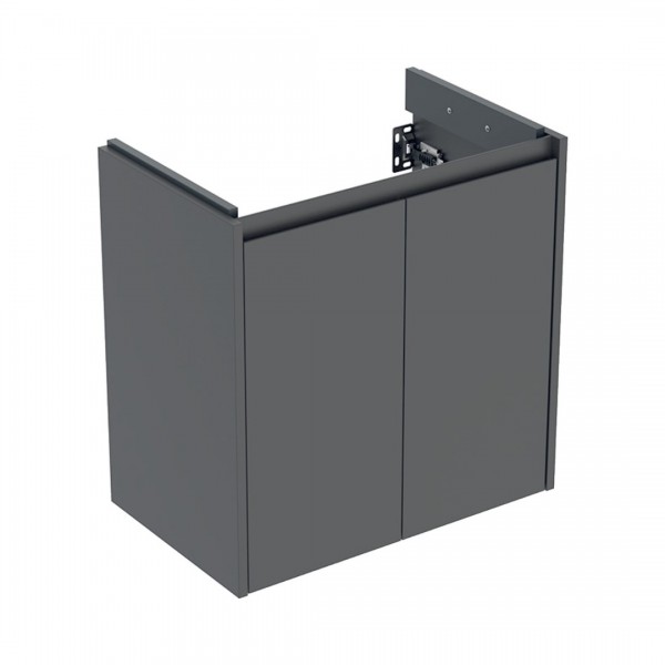 Geberit Selnova Compact szafka podumywalkowa 59,1 cm 2 drzwi wisząca lava mat 504.075.JK.1