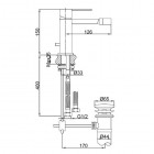 Kohlman Excelent bateria bidetowa stojąca