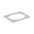 Geberit Selnova Square blat 59,1x47,5 cm pod umywalkę wpuszczaną w blat orzech hickory jasny 502.863.00.1
