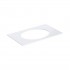 Geberit Selnova Square blat 59,1x47,5 cm pod umywalkę wpuszczaną w blat biały połysk 502.864.00.1