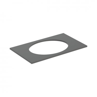 Geberit Selnova Square blat 79,1x47,5 cm pod umywalkę wpuszczaną w blat lava mat 502.865.00.1