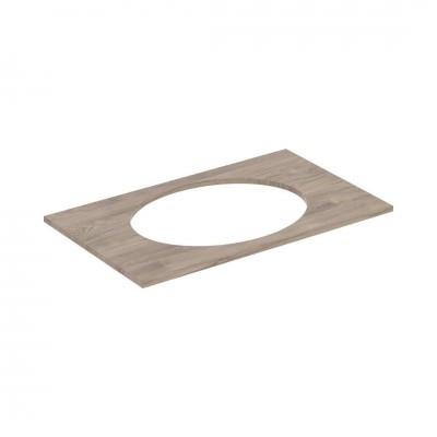 Geberit Selnova Square blat 79,1x47,5 cm pod umywalkę wpuszczaną w blat orzech hickory 502.866.00.1
