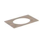 Geberit Selnova Square blat 79,1x47,5 cm pod umywalkę wpuszczaną w blat orzech hickory 502.866.00.1
