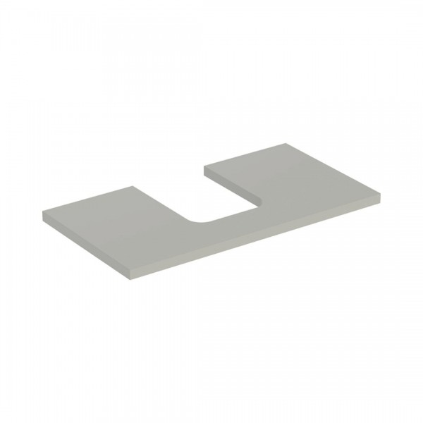Geberit One blat 74,6x47,3 cm do umywalki nablatowej w kształcie misy szary beżowy mat 505.272.00.7