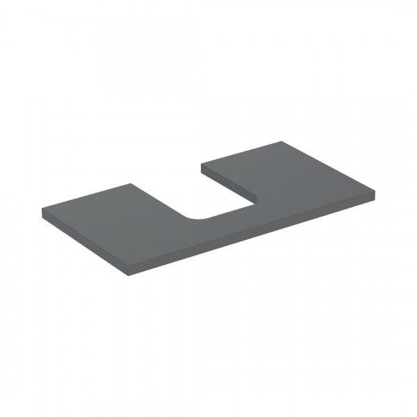 Geberit One blat 89,4x47,3 cm do umywalki nablatowej w kształcie misy lava mat 505.273.00.3