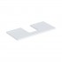 Geberit One blat 104,2x47,3 cm do umywalki nablatowej w kształcie misy biały mat 505.274.00.2