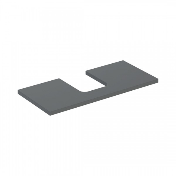 Geberit One blat 104,2x47,3 cm do umywalki nablatowej w kształcie misy lava mat 505.274.00.3