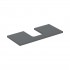 Geberit One blat 104,2x47,3 cm do umywalki nablatowej w kształcie misy lava mat 505.274.00.3