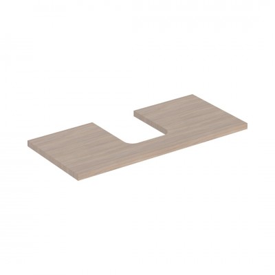 Geberit One blat 104,2x47,3 cm do umywalki nablatowej w kształcie misy dąb 505.274.00.5