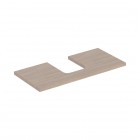 Geberit One blat 104,2x47,3 cm do umywalki nablatowej w kształcie misy dąb 505.274.00.5
