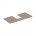 Geberit One blat 104,2x47,3 cm do umywalki nablatowej w kształcie misy orzech hickory 505.274.00.6