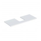 Geberit One blat 119x47,3 cm do umywalki nablatowej w kształcie misy biały mat 505.275.00.2