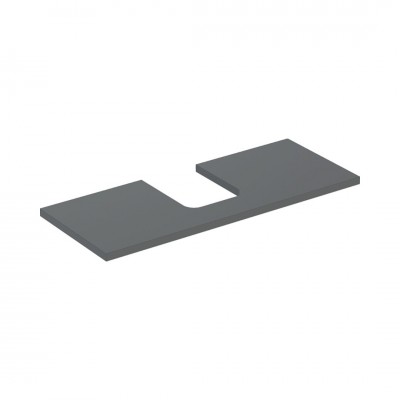 Geberit One blat 119x47,3 cm do umywalki nablatowej w kształcie misy lava mat 505.275.00.3