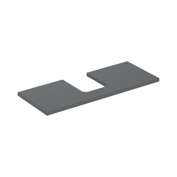 Geberit One blat 119x47,3 cm do umywalki nablatowej w kształcie misy lava mat 505.275.00.3