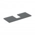 Geberit One blat 119x47,3 cm do umywalki nablatowej w kształcie misy lava mat 505.275.00.3