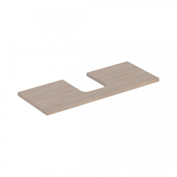 Geberit One blat 119x47,3 cm do umywalki nablatowej w kształcie misy dąb 505.275.00.5