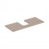 Geberit One blat 119x47,3 cm do umywalki nablatowej w kształcie misy dąb 505.275.00.5