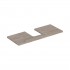Geberit One blat 119x47,3 cm do umywalki nablatowej w kształcie misy orzech hickory 505.275.00.6
