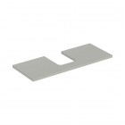 Geberit One blat 119x47,3 cm do umywalki nablatowej w kształcie misy szary beżowy mat 505.275.00.7