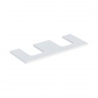 Geberit One blat 119x47,3 cm do umywalki nablatowej w kształcie misy biały mat 505.335.00.2